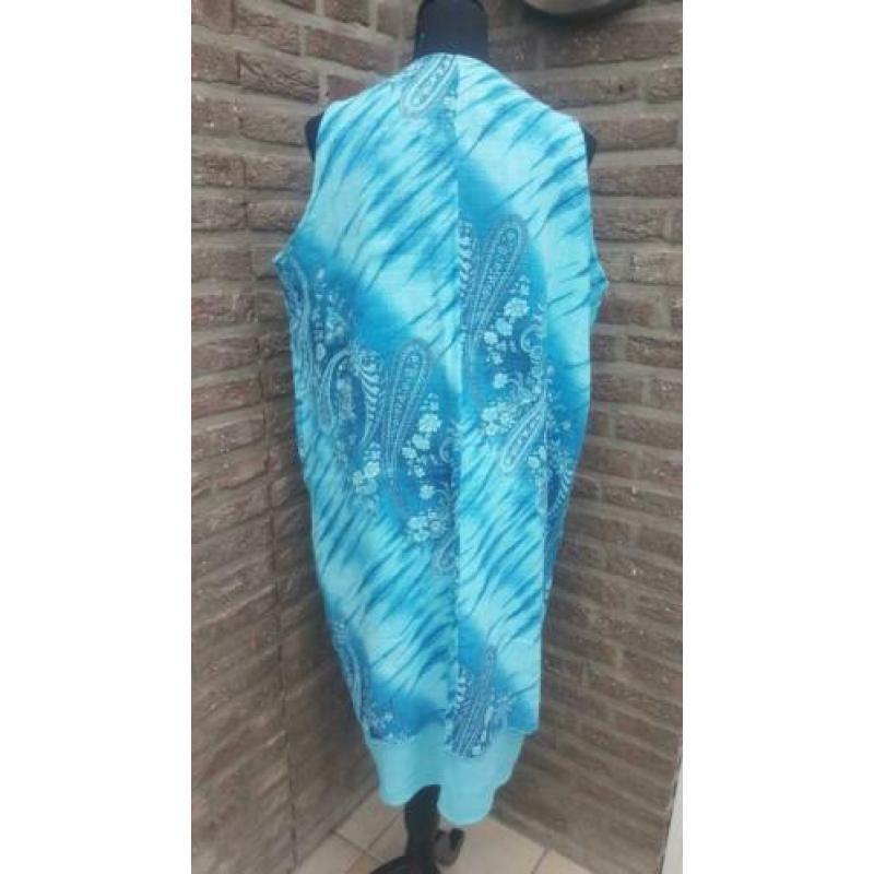 Blauwe jurk maat l/xl