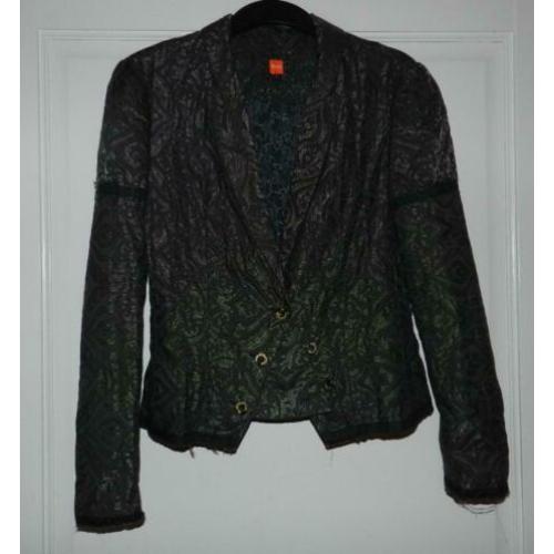 Supermooi bruin Hugo Boss colbertje/blazer met mooie details
