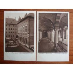Rotterdam serie stadhuis met burgemeester Zimmerman 1923