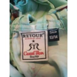 Retour top maat 158