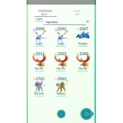 Pokemon Go account level 27 met shiny Ho-oh