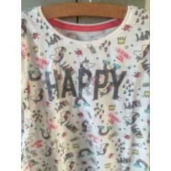 Unicorn meisje longsleeves, maat: 110