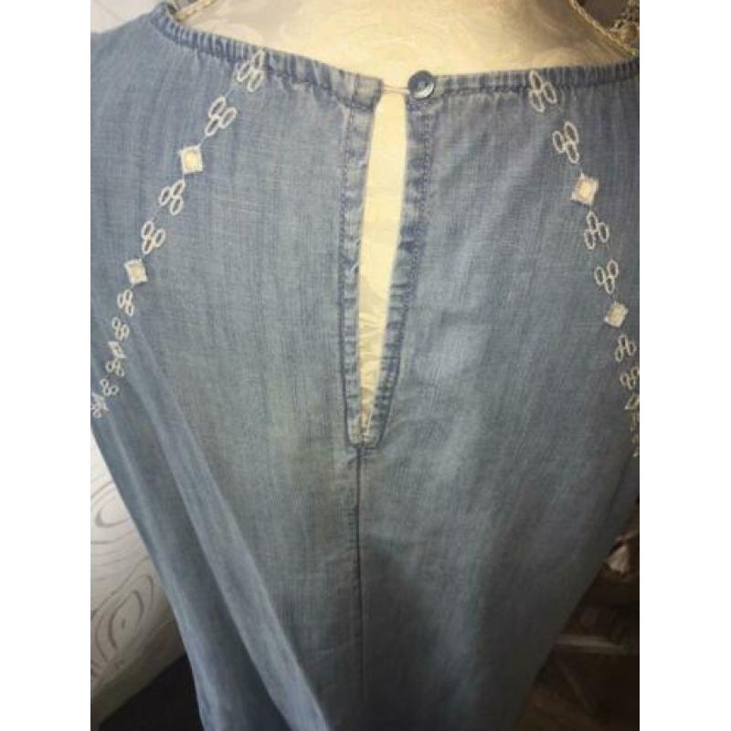 Zomer jeans jurk. Maat 38