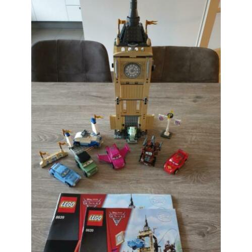 Lego Cars set 8639 Big Bentley Bust Out: Compleet