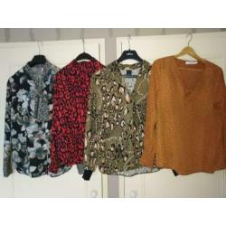 Diverse prachtige blouses maat 40