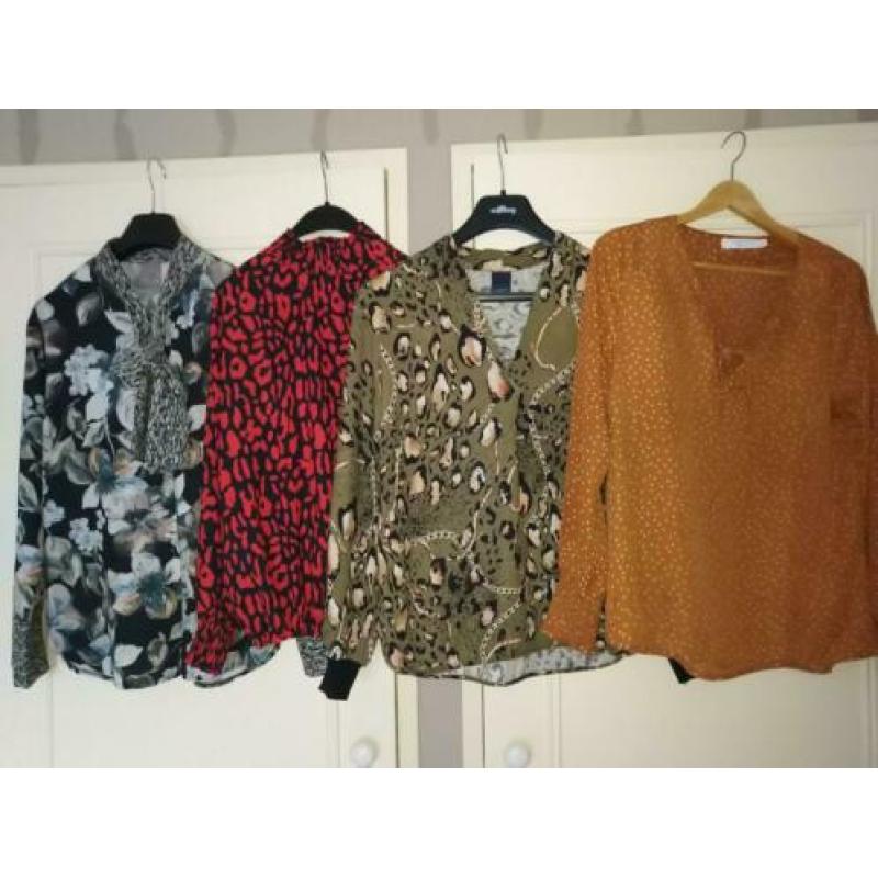 Diverse prachtige blouses maat 40