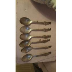 6 stuks Mary poppins lepels 1964