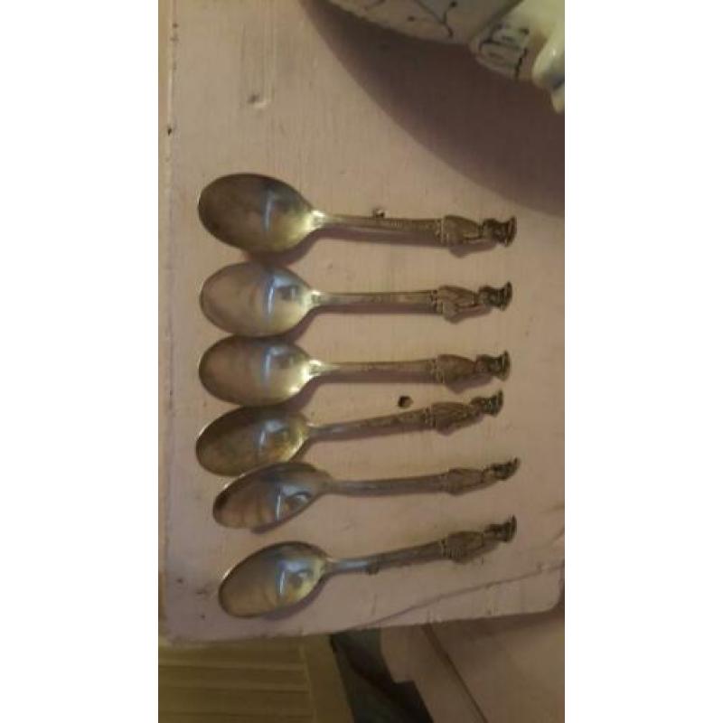 6 stuks Mary poppins lepels 1964