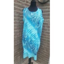 Blauwe jurk maat l/xl