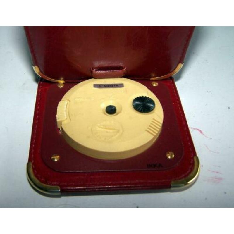 Vintage opvouwbaar Seiko reiswekkertje. Werkt. Igs. Zeldzaam