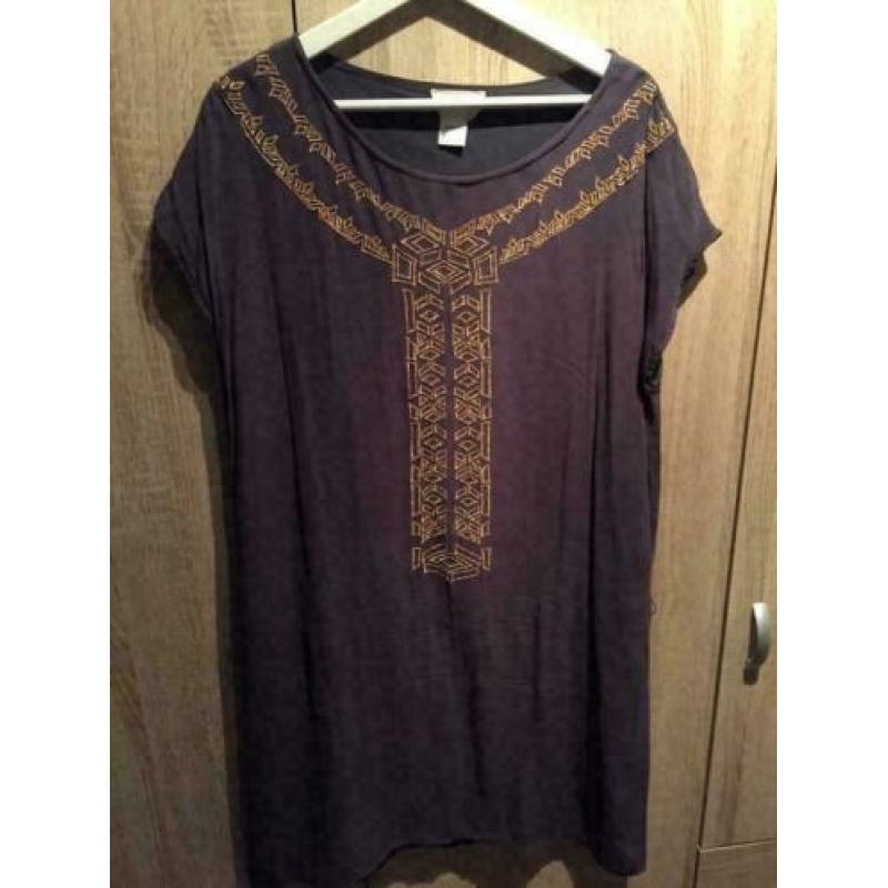 Zomer grijs tuniek, maat; l
