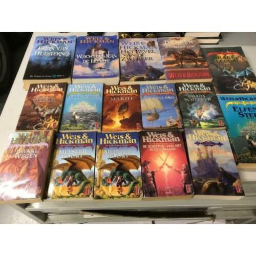 T.K. nog 6 boeken en 9 pockets van Weis & Hickman zie lijst