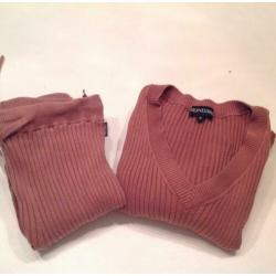 Reinders twinset bruin M