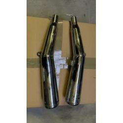 Honda VF750s nieuwe set uitlaatdempers