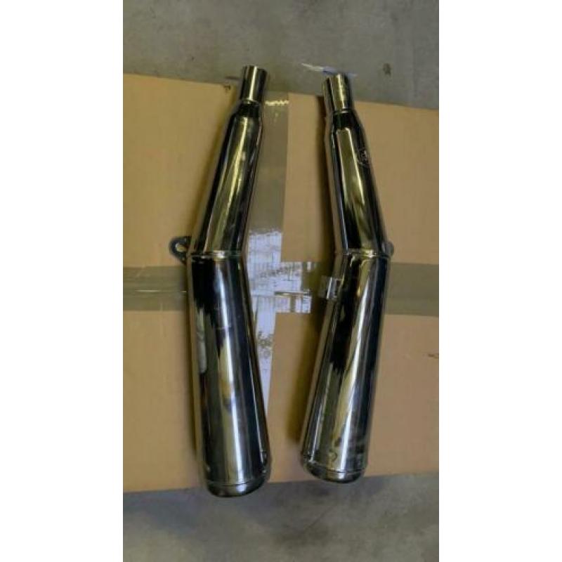 Honda VF750s nieuwe set uitlaatdempers
