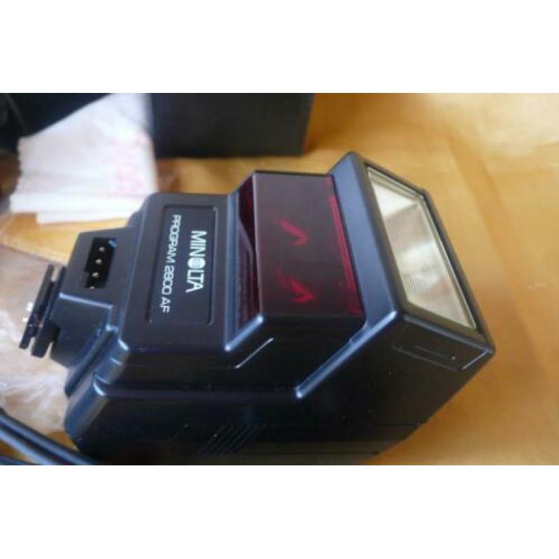Minolta 5000 FA camera met extra toebehoren goedwerkend
