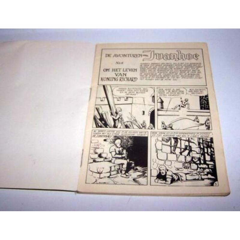 Vintage Ivanhoe Nr. 6 Koning Richard. In zeer goede staat.