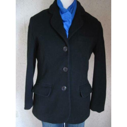 ZWART WOLLEN DAMES JASJE van AVANCE Creations . Maat:38.