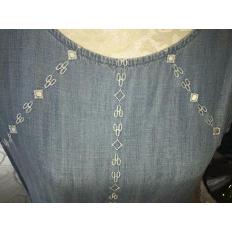 Zomer jeans jurk. Maat 38
