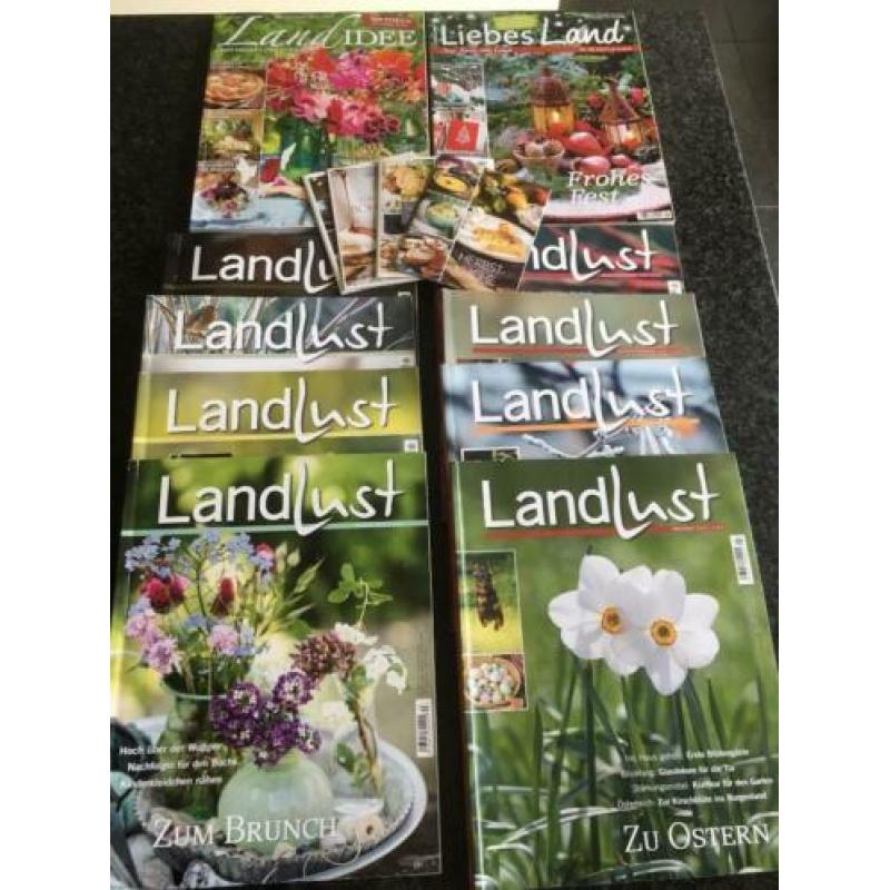 Tijdschrift Landlust, Liebes land en Lan idee Duitstalig