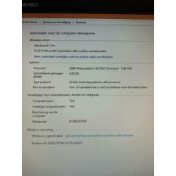 Desktop PC Windows 8.1 incl 24”inch scherm