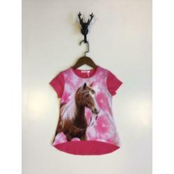 Paarden t-shirts maat 116