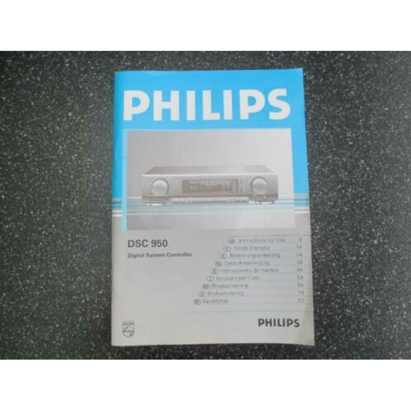 Handleing Philips DSC 950