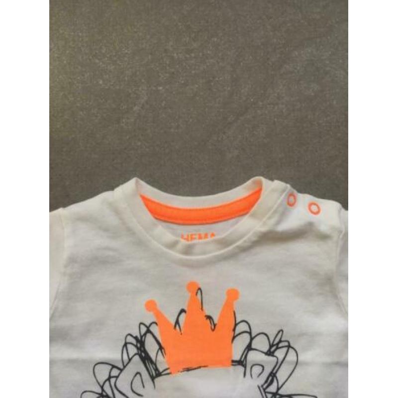 T-shirt Hema Koningsdag maat 62 - ALS NIEUW!