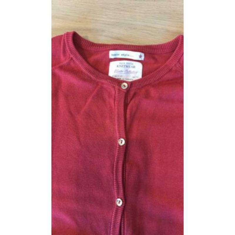 Zara katoenen vestjes - 2 stuks - maat 152