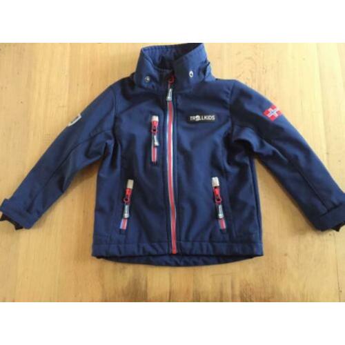 Troll kids softshell jas maat 98