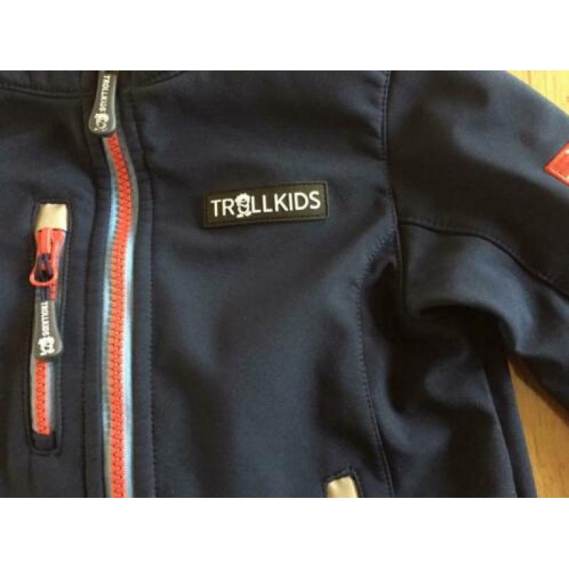 Troll kids softshell jas maat 98