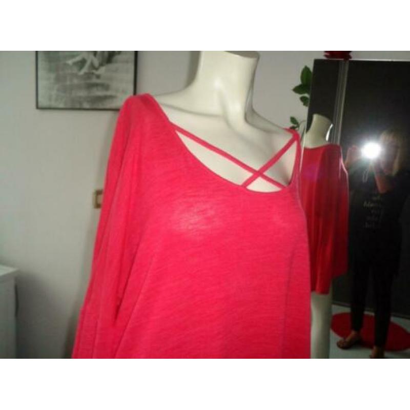 Mk20 PAPAYA ZGAN VLOTTE SPORTIEVE APARTE ROSE/RODE TRUI XL