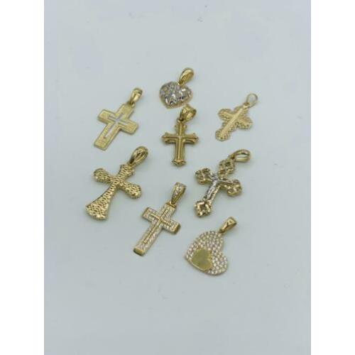 14 karaats gouden hangers prijsklasse rond €100,-