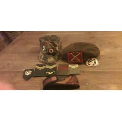 Leger baret petten etc pack