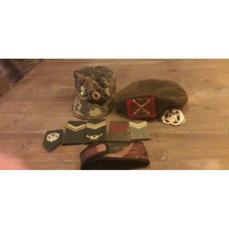 Leger baret petten etc pack