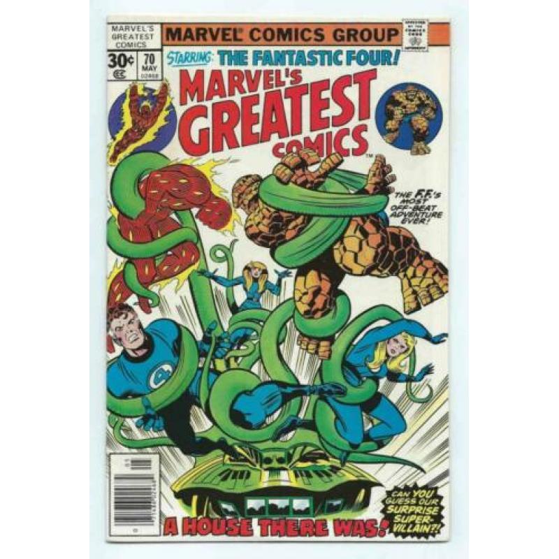 Marvel's Greatest Comics Vol.1 #70 (1977) FN (6.0)