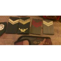 Leger baret petten etc pack
