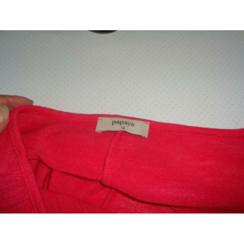 Mk20 PAPAYA ZGAN VLOTTE SPORTIEVE APARTE ROSE/RODE TRUI XL