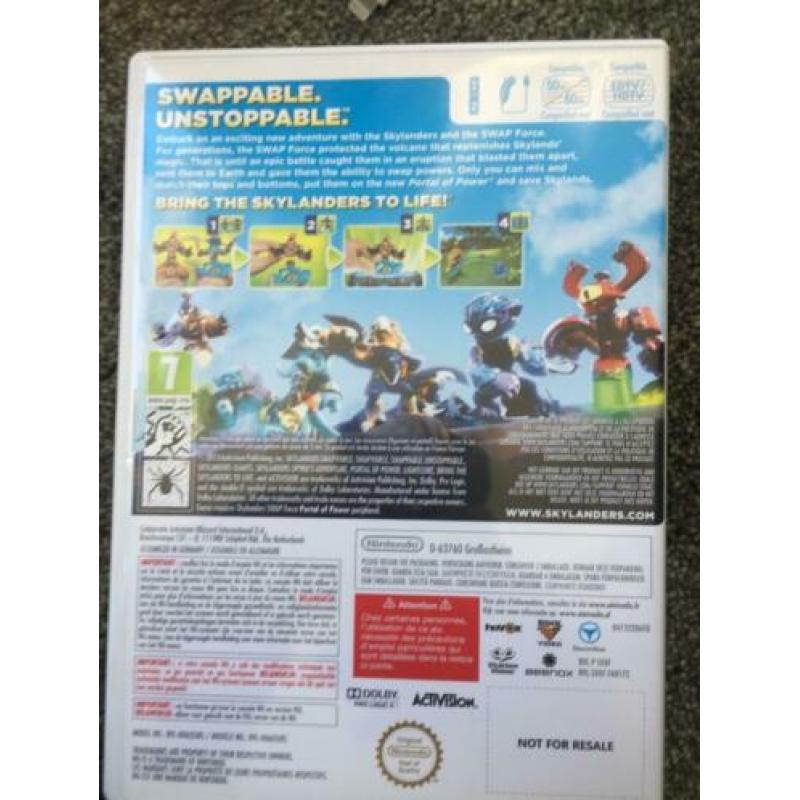 Skylanders swap force voor Wii