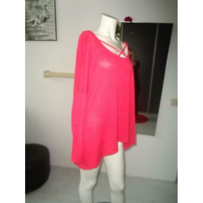 Mk20 PAPAYA ZGAN VLOTTE SPORTIEVE APARTE ROSE/RODE TRUI XL
