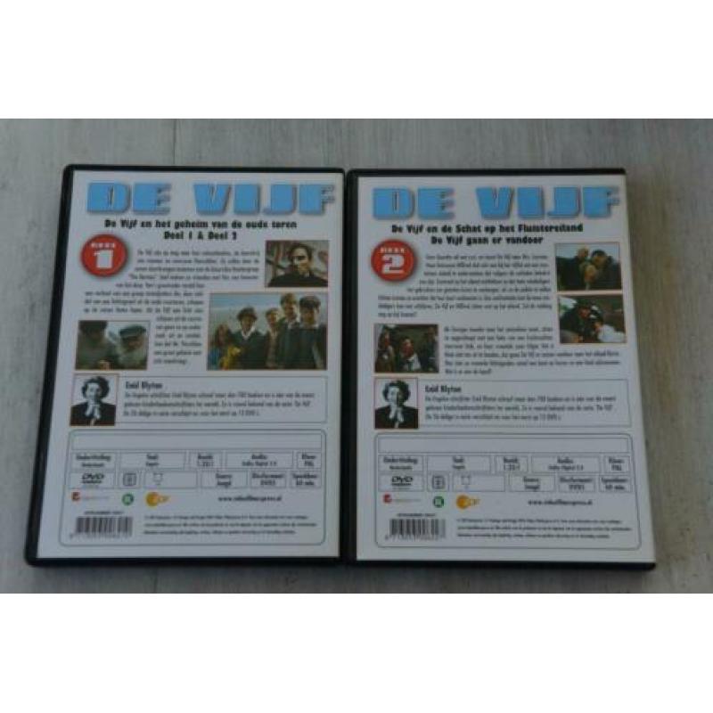 DE VIJF == ( The Famous Five ) 2DVDbox
