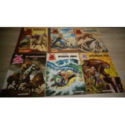 Tony Stark stripboeken 6 stuks zgan staat