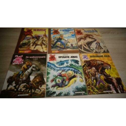 Tony Stark stripboeken 6 stuks zgan staat