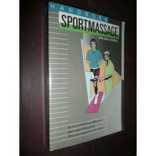 Handboek sportmassage + oefenboek – Wim Snellenberg . Met de