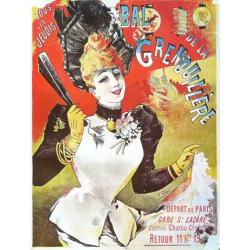 Bal De La Grenouillere - Original Gallery Poster - 60x79 cm