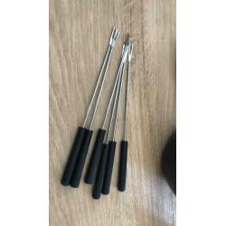 Fondueset zwart merk typhoon