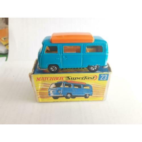 Matchbox volkswagen camper nr 23 superfast