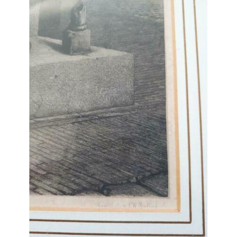 3 kleuren litho C.W. Mieling