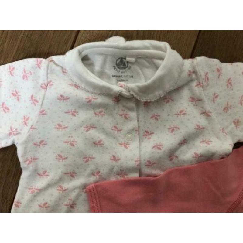 Babykleding pakket maat 54/56 0-1 maand petit bateau noppies