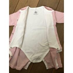 Babykleding pakket maat 54/56 0-1 maand petit bateau noppies